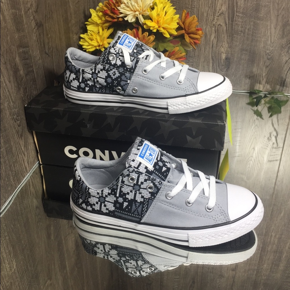 🌺NWT Converse Madison OX Wolf Grey W AUTHENTIC - Picture 2 of 8